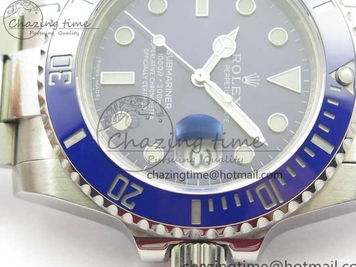 Submariner Ceramic Bp LB Edition 316L Best Dial SA3135 Blue Maker 1:1 V2 Blue on 116619 SS Bracelet 0411